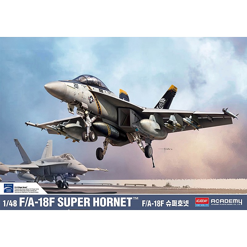Academy US Navy F/A-18F Super Hornet 1/48 12375