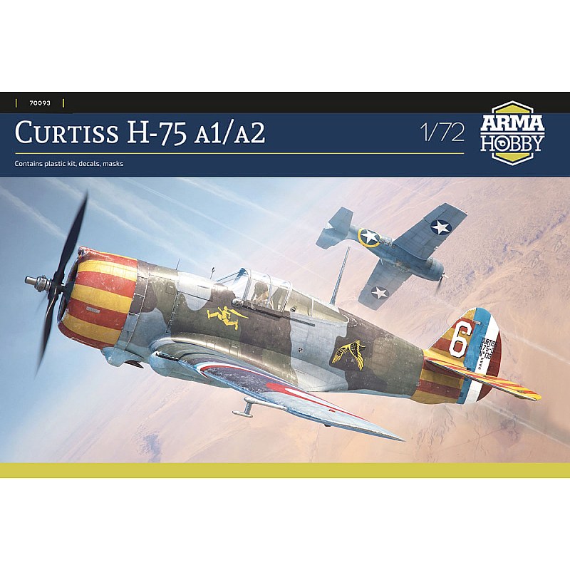 Arma Hobby Curtiss H-75A-1/A-2 1/72 AH70093
