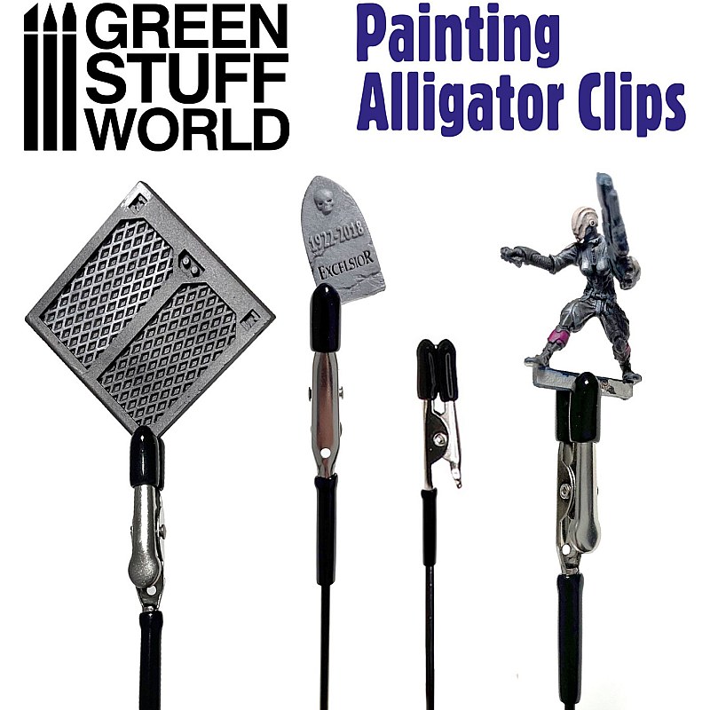 GreenStuffWorld Alligator Clips x20 8436574509625ES additional image 2
