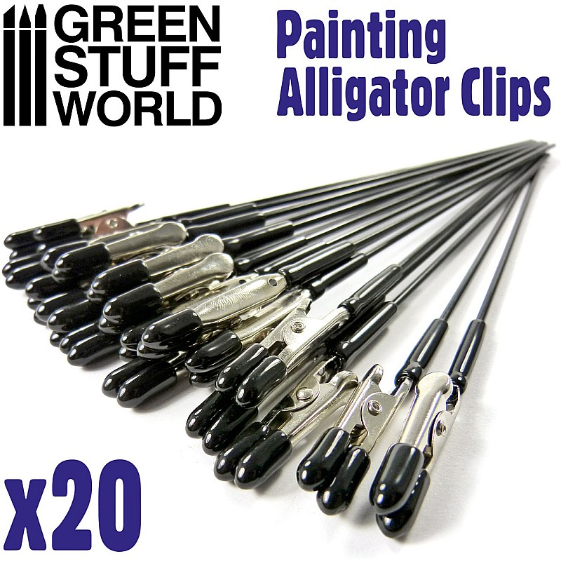 GreenStuffWorld Alligator Clips x20 8436574509625ES additional image 3