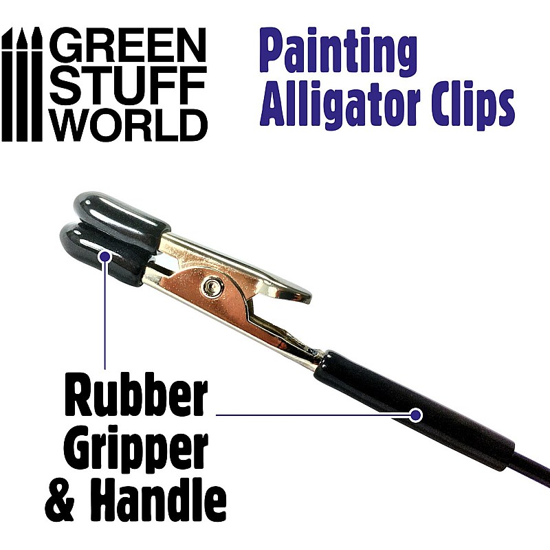 GreenStuffWorld Alligator Clips x20 8436574509625ES