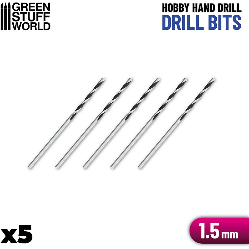 GreenStuffWorld Drill bit in 1.5 mm 8436554365463ES additional image 2
