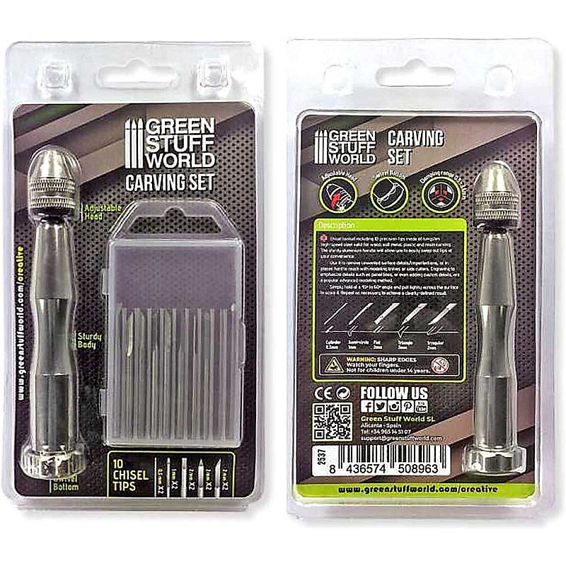 GreenStuffWorld Hobby Carving Set 8436574508963ES additional image 5