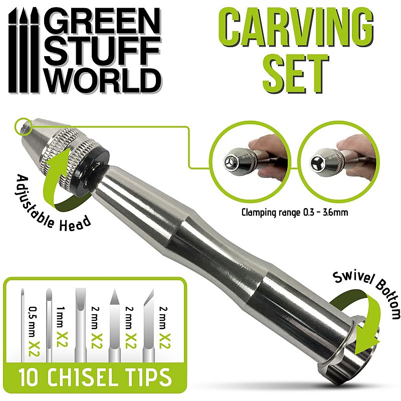 GreenStuffWorld Hobby Carving Set 8436574508963ES