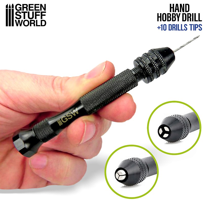 GreenStuffWorld Hobby hand drill 8436554367887ES