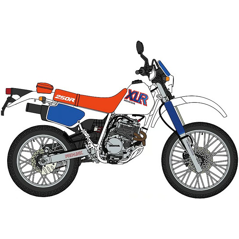 Hasegawa 1992 Honda XLR250R (MD22) HALE21790