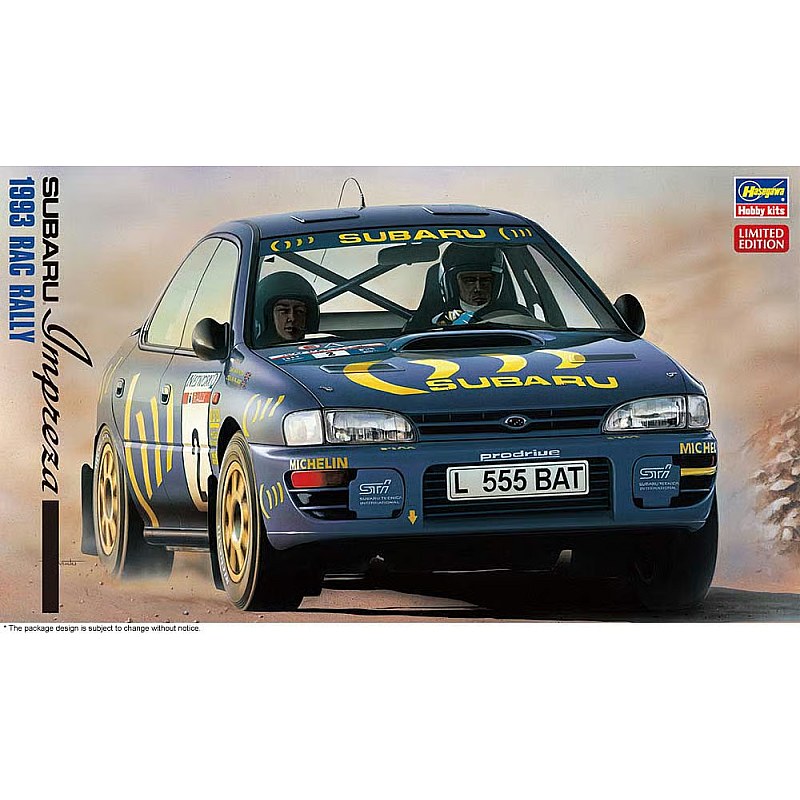 Hasegawa Subaru Impreza 1993 RAC Rally - Colin McRae 1/24 HALE20859