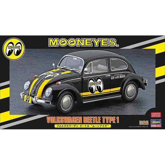 Hasegawa Volkswagen Beetle TYPE 1 MOONEYES 1/24 HALE20338 additional image 4