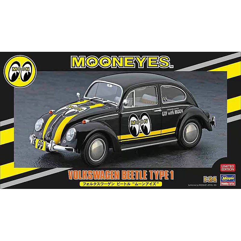 Hasegawa Volkswagen Beetle TYPE 1 MOONEYES 1/24 HALE20338 additional image 4