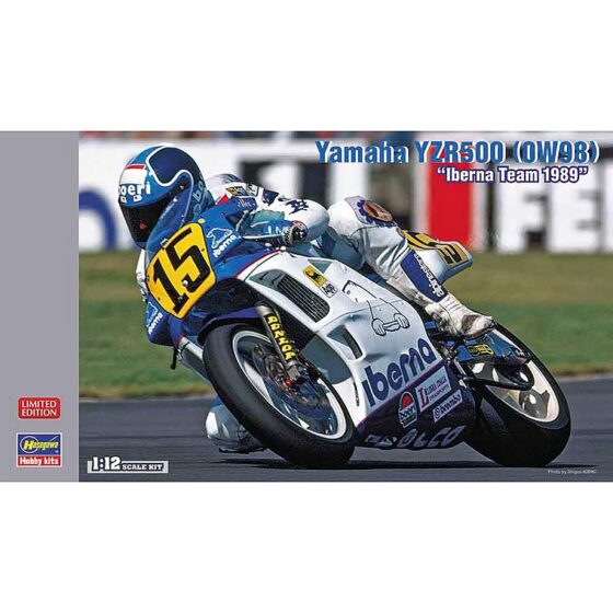 Hasegawa Yamaha YZR500 (0W98) 1989 Iberna Team 1/12 HALE21724 additional image 4