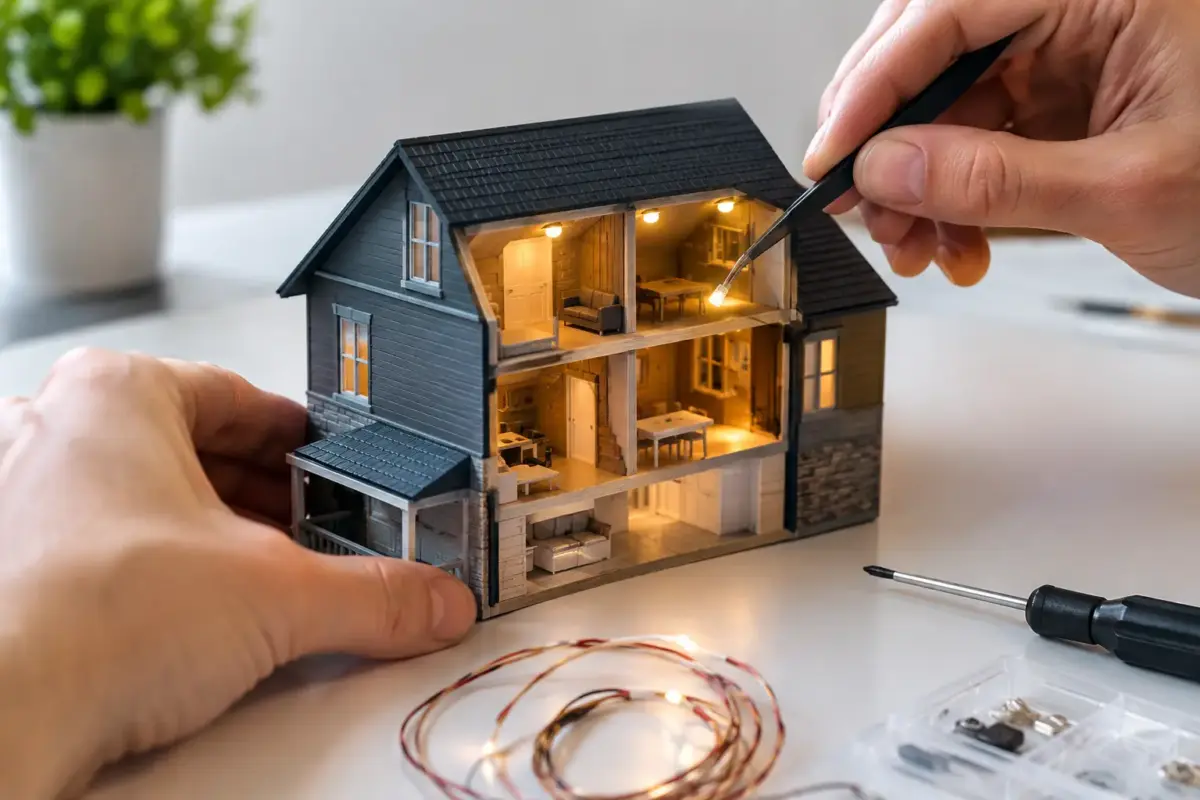 How to Install Model Lighting in Scale Kits