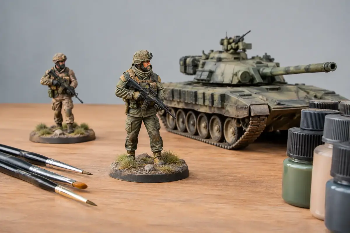 Military Figure Kits: Scale, Detail and Finish