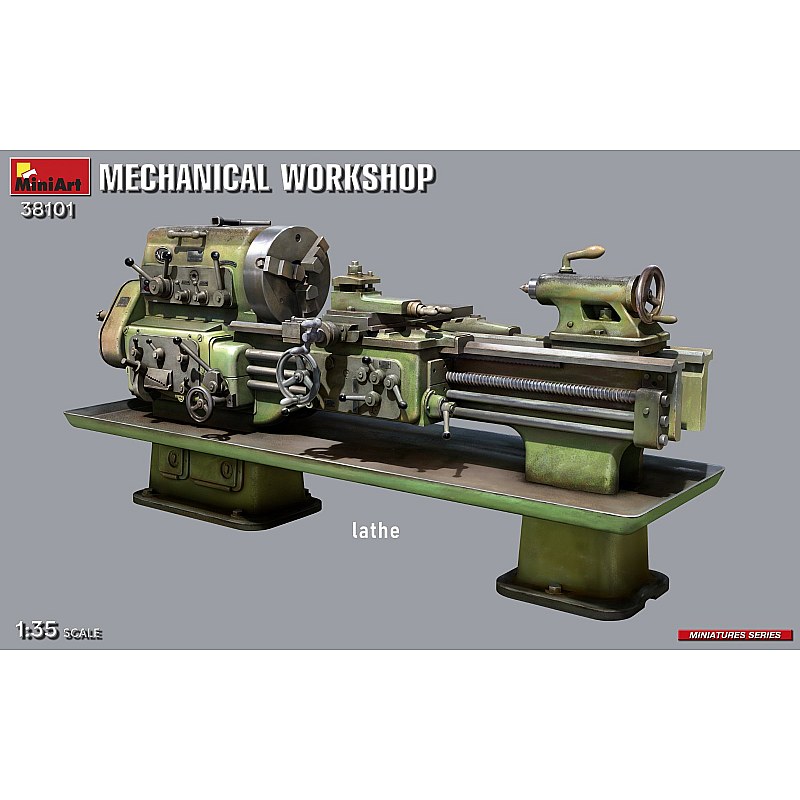 Miniart MECHANICAL WORKSHOP 1/35 38101 additional image 4