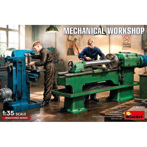 Miniart MECHANICAL WORKSHOP 1/35 38101