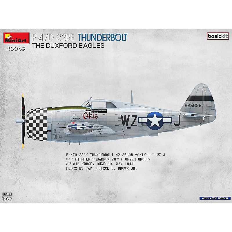 Miniart P-47D-22RE THUNDERBOLT. THE DUXFORD EAGLES. BASIC KIT 1/48 48049 additional image 2