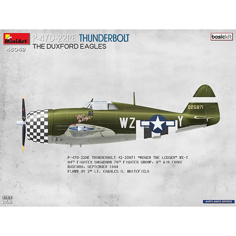 Miniart P-47D-22RE THUNDERBOLT. THE DUXFORD EAGLES. BASIC KIT 1/48 48049 additional image 3