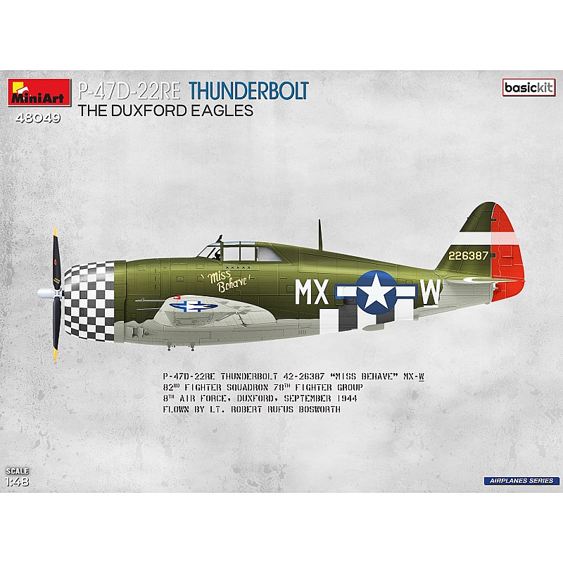 Miniart P-47D-22RE THUNDERBOLT. THE DUXFORD EAGLES. BASIC KIT 1/48 48049 additional image 5