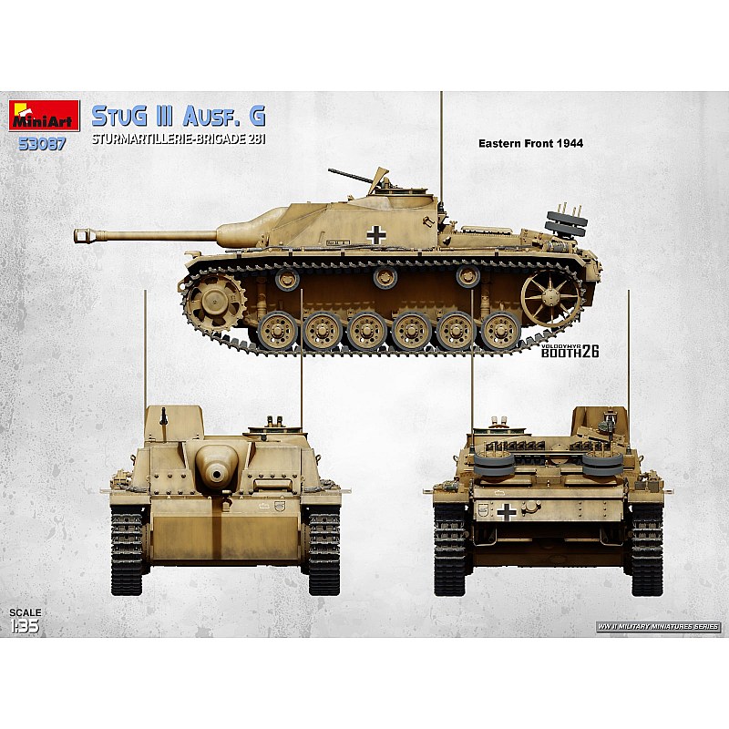 Miniart StuG III Ausf. G. Sturmartillerie-Brigade 281 53087 additional image 5