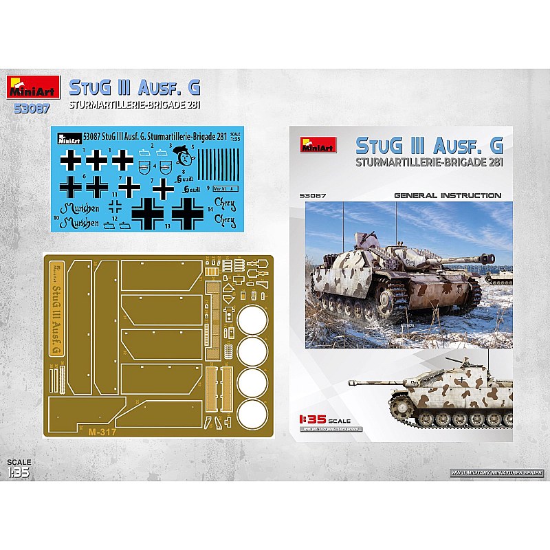 Miniart StuG III Ausf. G. Sturmartillerie-Brigade 281 53087 additional image 6