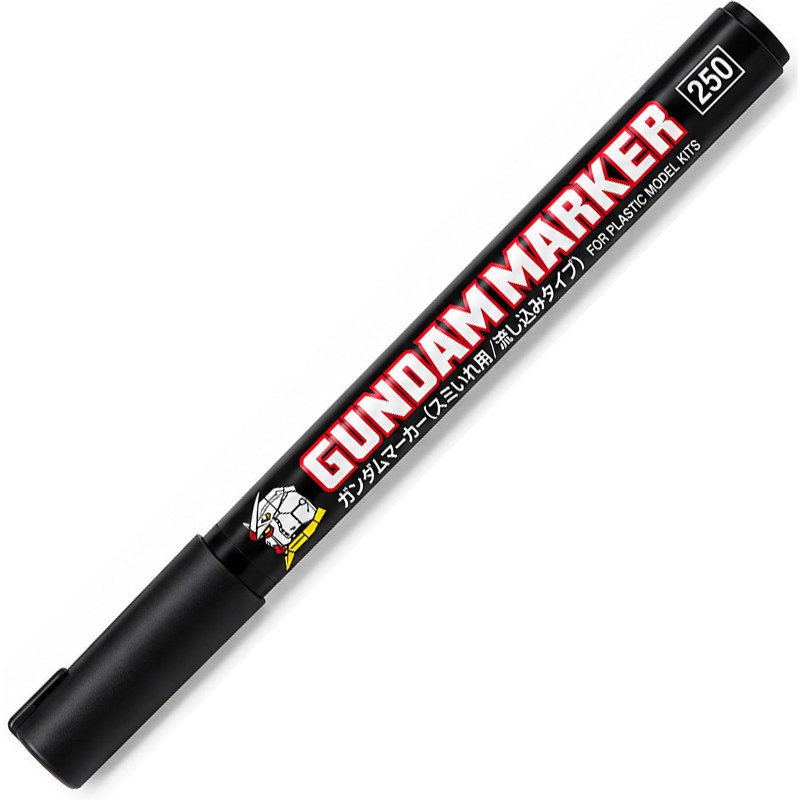 Mr Hobby Gundam Marker (Pour Type) for Panel Lining - Black GM-301P additional image 3