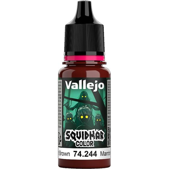 Vallejo Cult Brown Squidmar Color (244) 18ml 74.244