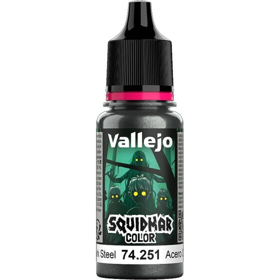 Vallejo Dark Steel Squidmar Metallic (251) 18ml 74.251