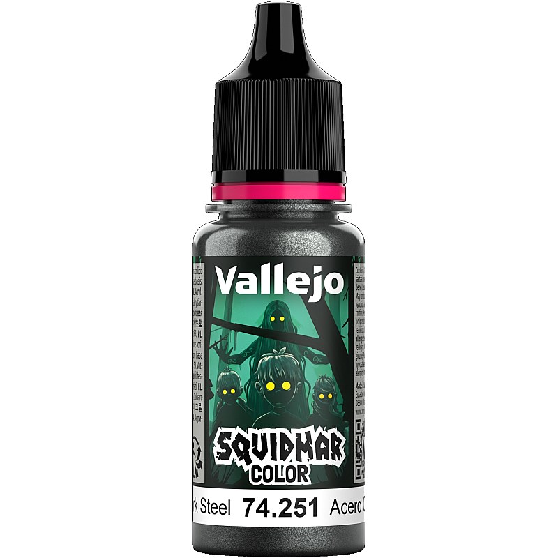 Vallejo Dark Steel Squidmar Metallic (251) 18ml 74.251