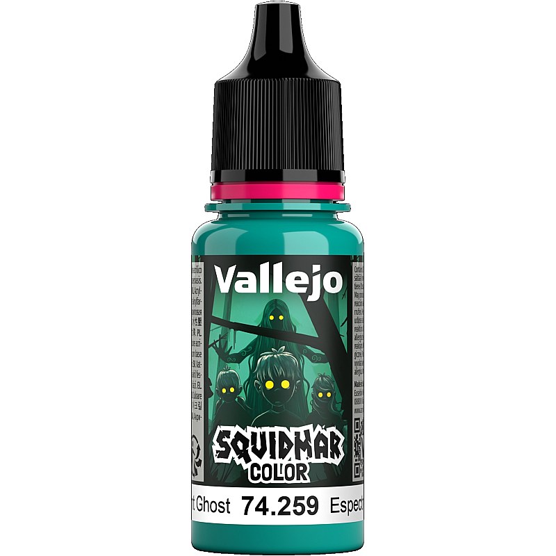 Vallejo Fluorescent Ghost Squidmar Color (259) 18ml 74.259