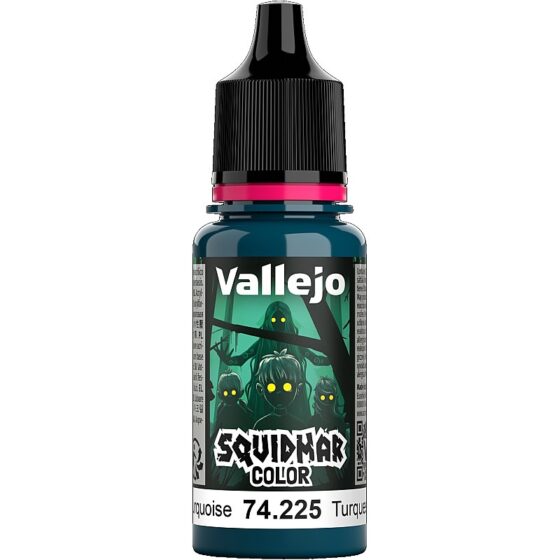 Vallejo Ghastly Turquoise Squidmar Color (225) 18ml 74.225
