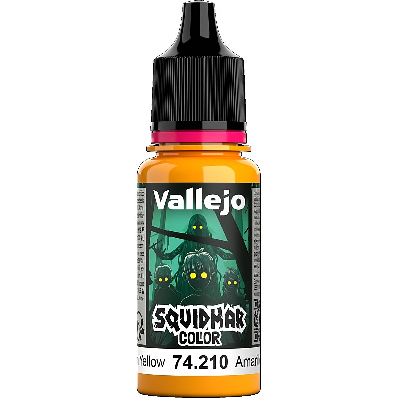 Vallejo Goldcoin Yellow Squidmar Color (210) 18ml 74.210