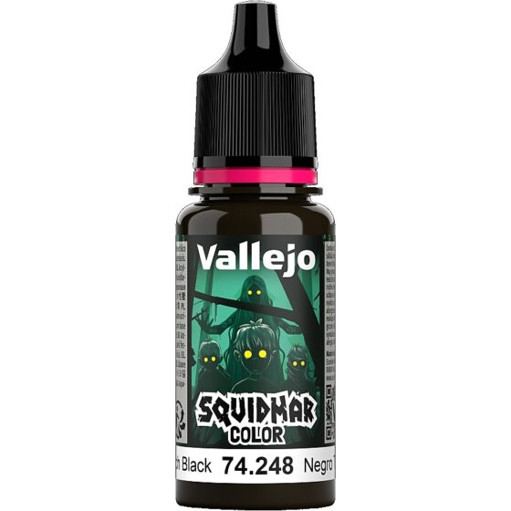 Vallejo Pitch Black Squidmar Color (248) 18ml 74.248