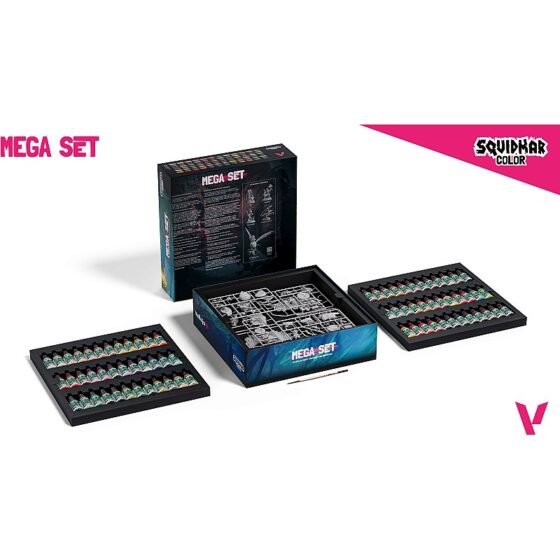 Vallejo Squidmar Color Set - Mega Set (x72 colours) 74.302