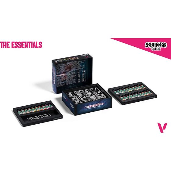 Vallejo Squidmar Color Set - The Essentials 74.303
