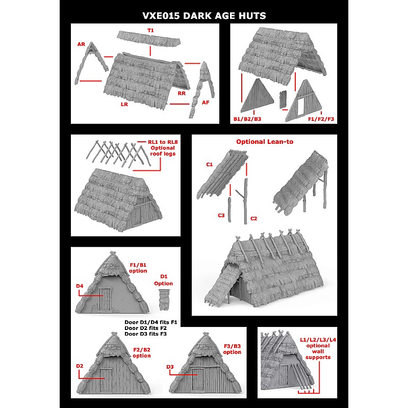 Victrix Dark Age Huts 28mm VXW015 additional image 6