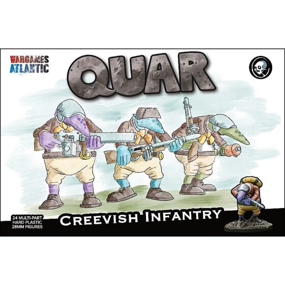Wargames Atlantic Quar Creevish Infantry (28mm) WAAQU012